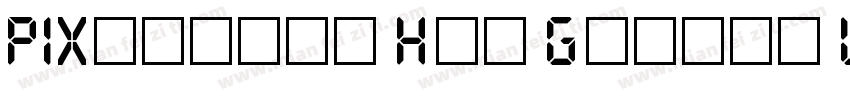 PIXymbols Hwy Gothic W00字体转换